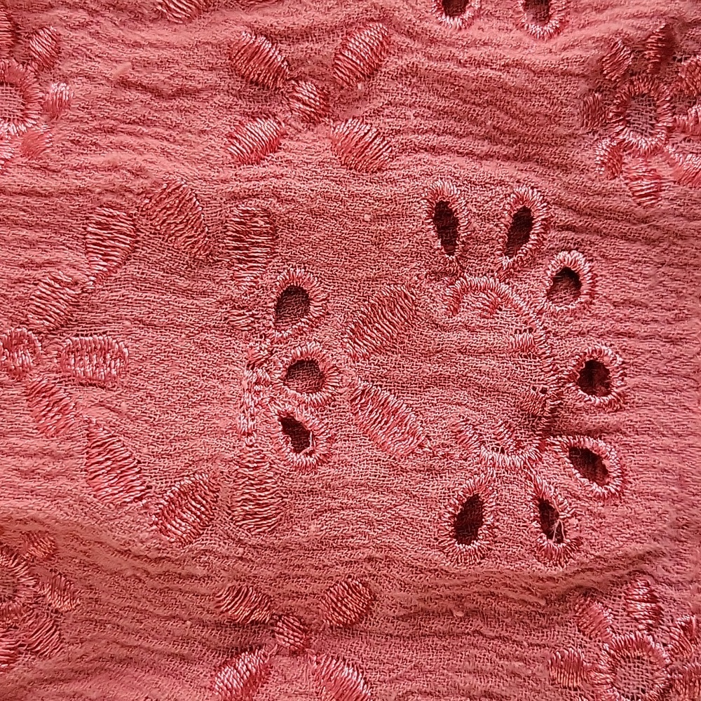 Soft Surroundings Peach Color Button Down Blouse … - image 6